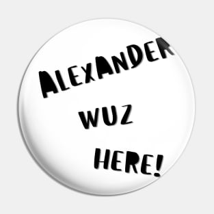 Alexander Pin