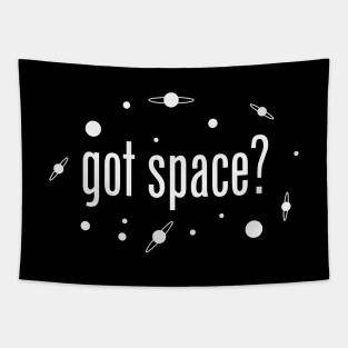 Got Space (White) Tapestry