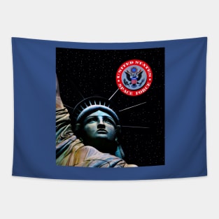 USSF and lady liberty Tapestry