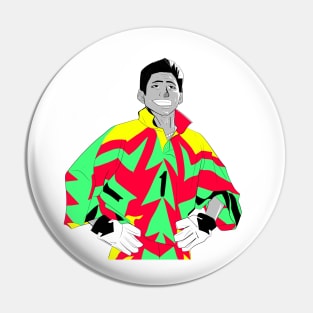 The immortal Jorge Campos the Mexican goal keeper Pin