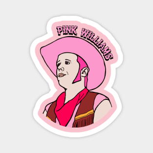 Pink Williams Portrait Magnet