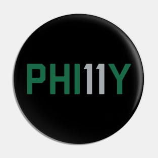 PHI11Y, Retro - Black Pin