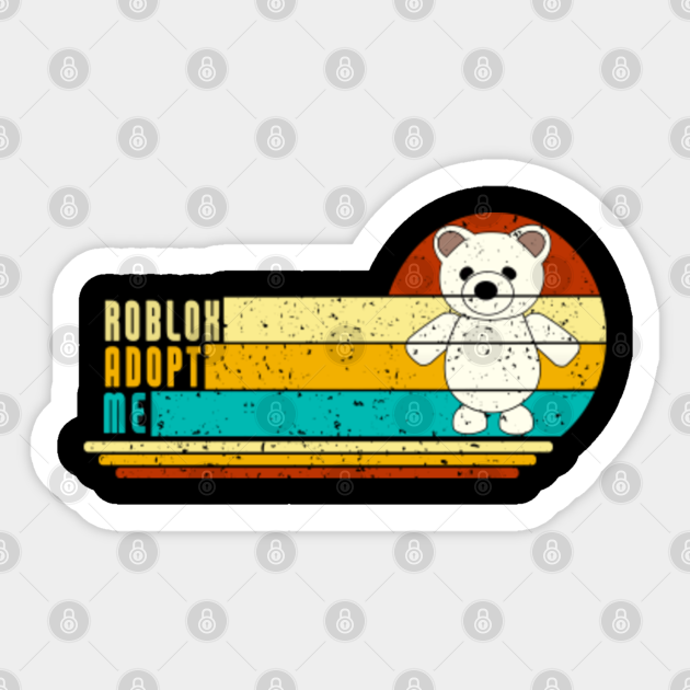 Roblox Adopt Me Polar Bear Roblox Adopt Me Sticker Teepublic Uk - bear from roblox