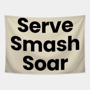 Serve, Smash Soar Tapestry