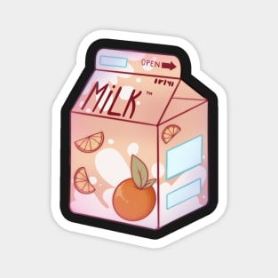 Sweet orange milk Magnet