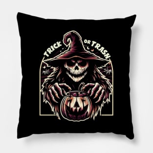 Trick or Trash! Pillow