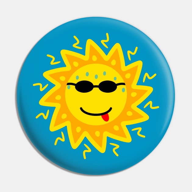 Hot sun Pin by Nicostore