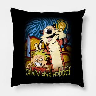 Calvin And Hobbes Pillow