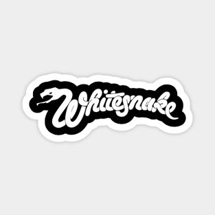 Whitesnake White Snake Logo Magnet