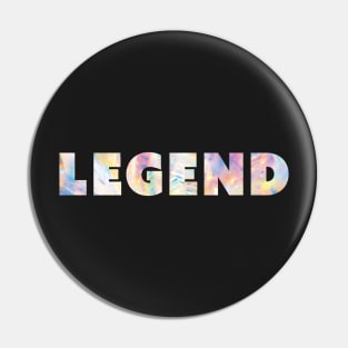 Legend Light Crystal Pin