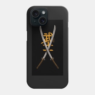 Katana Double Black Phone Case