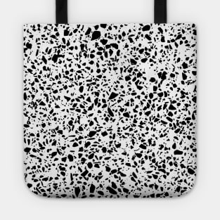 Black and White Dalmation Pattern Tote