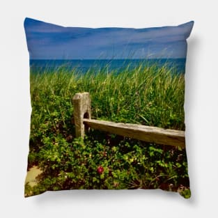 Magnificent Marconi beach, Cape Cod, MA. Pillow