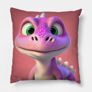 Baby Dinosaur Dino Bambino - Olivia Pillow