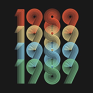 Retro 1989 Birthday T-Shirt