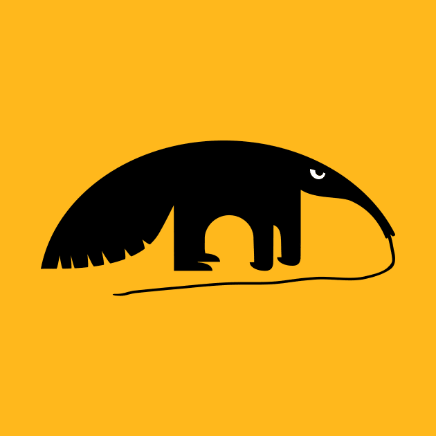 Angry Animals - Anteater by VrijFormaat