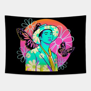 Vaporwave RM Namjoon Tapestry