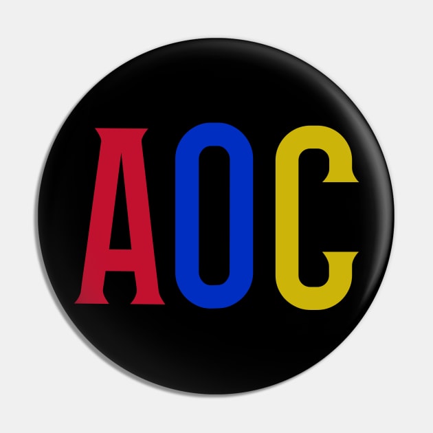 Alexandria Ocasio Cortez Pin by JC's Fitness Co.