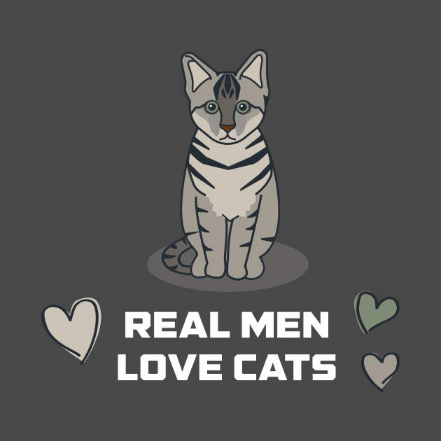 Real Men Love Cats by bestcatshrirts