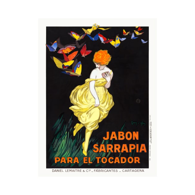 Jabon Sarrapia Spain Vintage Poster 1930 by vintagetreasure