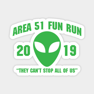 Area 51 Fun Run Magnet