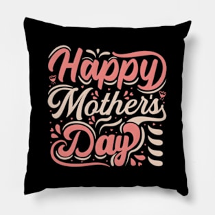 HapMother'S Day 2022 Mom Grandma Love Floral Pillow