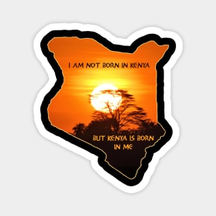 I Am Not Born In Kenya... Magnet