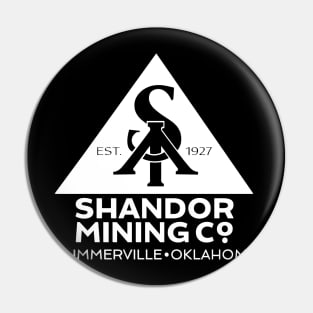 Ivo Shandor Mining Co Summerville Oklahoma Pin