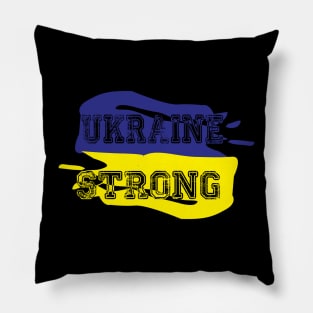 Ukraine Flag Ukrajina Patriot Fan Pillow