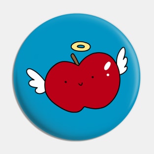 Angel Apple Pin