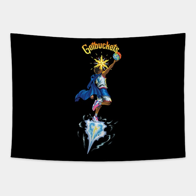 Super hero GB Tapestry by Gotbuckets