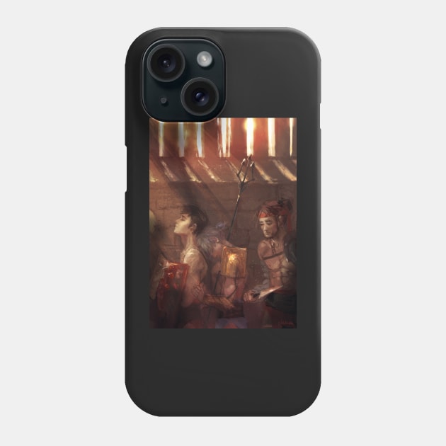 Before the fight Phone Case by AlexAdelaida