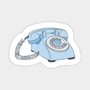 Vintage Telephone Magnet