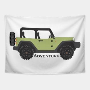 jeep adventure Tapestry