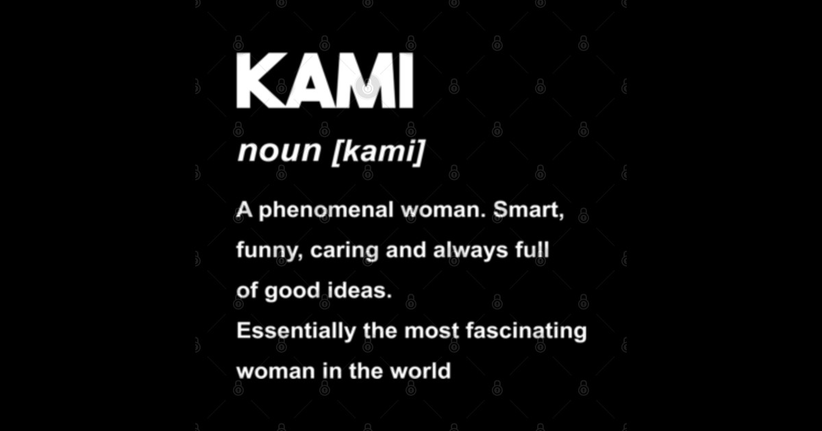 Kami - Unique Illustration - Sticker | TeePublic