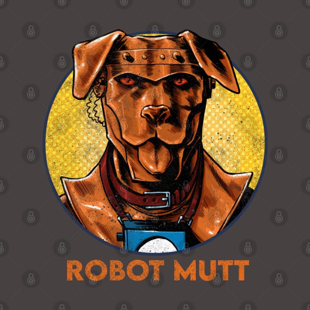 Robot Mutt - distressed by ThirteenthFloor