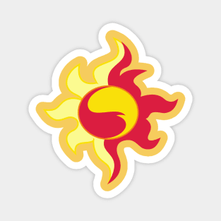 My little Pony - Sunset Shimmer Cutie Mark V3 Magnet