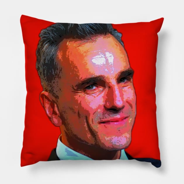 daniel day lewis Pillow by oryan80