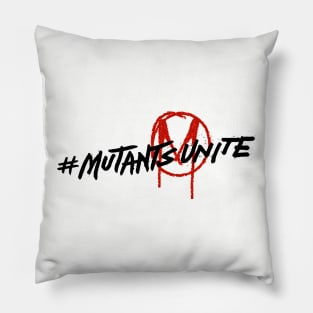 Mutant Unite  - dark version Pillow