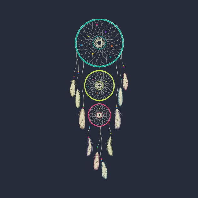 Dreamcatcher - Colourful by MellowGroove