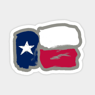 Texas Flag - Pencil Strokes Magnet