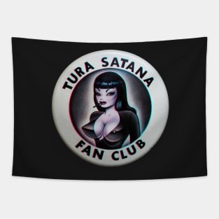 Tura Satana Fan Club Tapestry