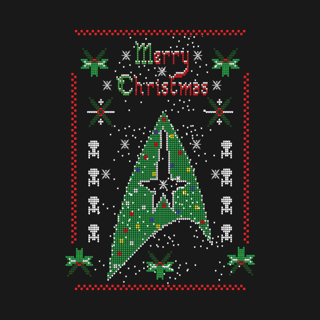 Disover MERRY STARFLEET - Christmas - Long Sleeve T-Shirt