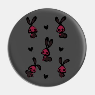 Creepy Bunnies! Pin