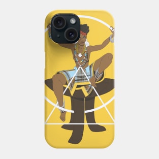 African Sleep Godess Phone Case