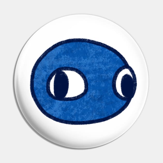 Blue Friend 2 Pin by BreadBen