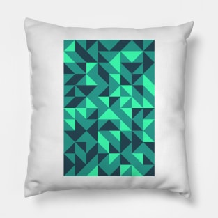 Wonderful Geometric Pattern - Triangle #1 Pillow