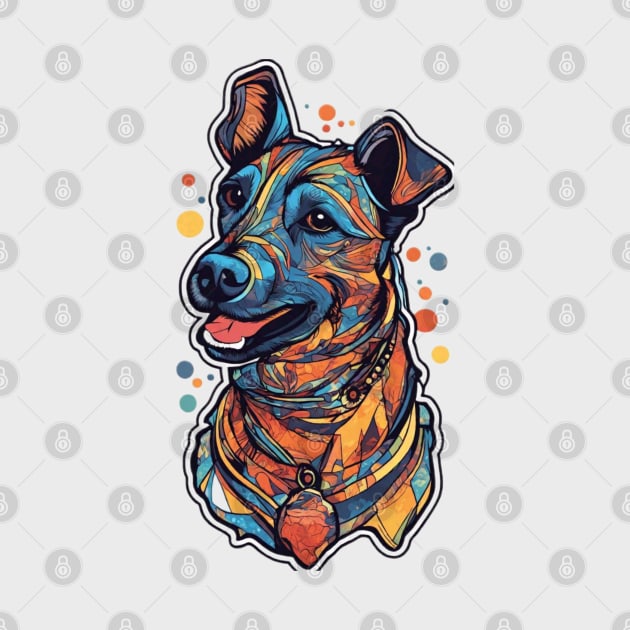Patterdale Terrier by SpottydoggCreatives
