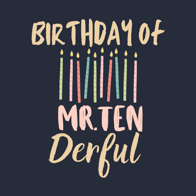 birthday Mr.Ten derful by hnueng111