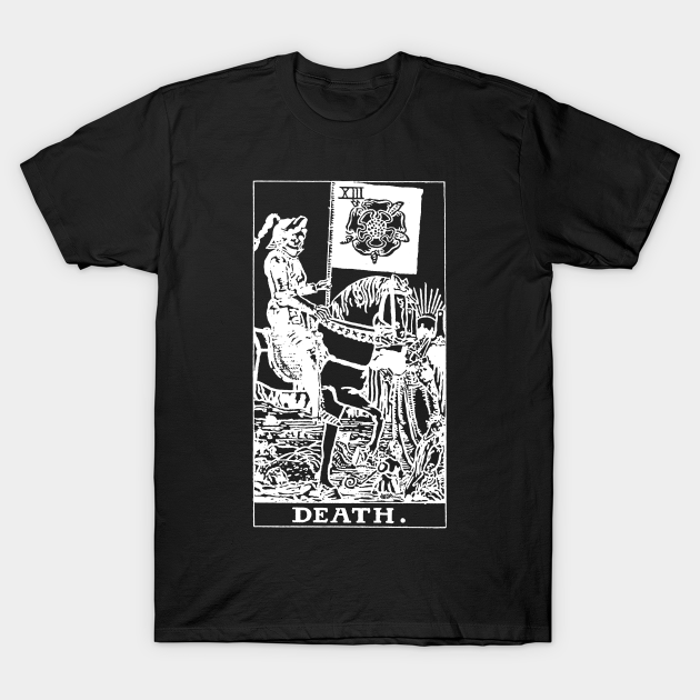 Discover Death Tarot Card T Shirt - Death Tarot Card - T-Shirt